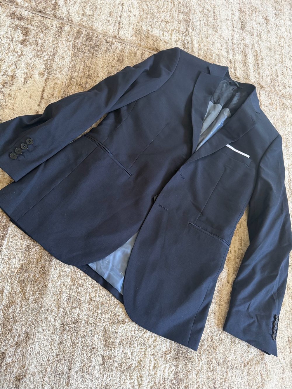 Joe Black 2 piece suit Navy/Charcoal
